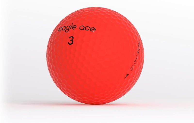 Eagle Ace ™️ DriveMatte Golf Balls-2 Layers-Maximum Distance,Optimal Spin Control - Image 4